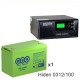 ИБП Hiden Control HPS20-0312 + Аккумуляторная батарея WBR GP121000