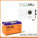 ИБП Powerman Smart 1000 INV + Аккумуляторная батарея Delta GEL 12-100