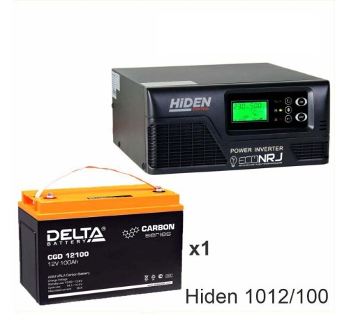 ИБП Hiden Control HPS20-1012 + Аккумуляторная батарея Delta CGD 12100