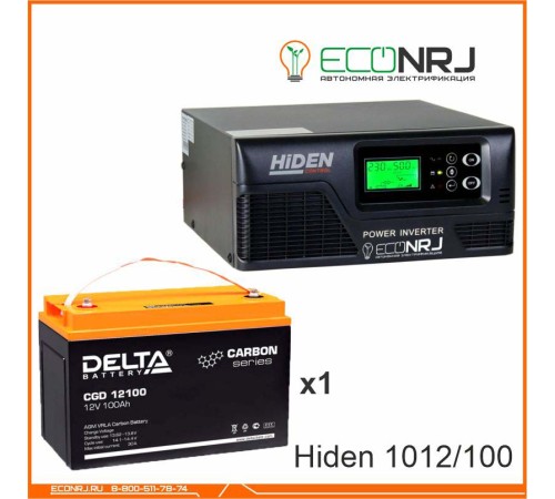 ИБП Hiden Control HPS20-1012 + Аккумуляторная батарея Delta CGD 12100