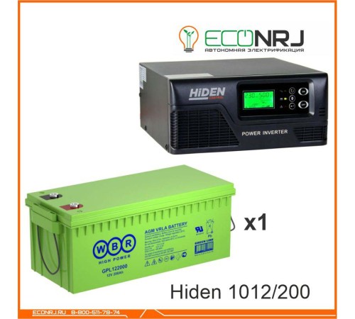 ИБП Hiden Control HPS20-1012 + Аккумуляторная батарея WBR GPL122000