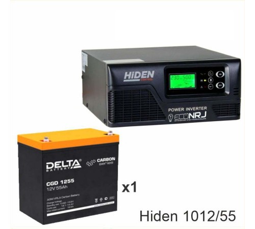 ИБП Hiden Control HPS20-1012 + Аккумуляторная батарея Delta CGD 1255