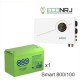 ИБП Powerman Smart 800 INV + Аккумуляторная батарея WBR GPL121000