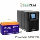 ИБП POWERMAN ONLINE 1000 Plus + Аккумуляторная батарея Delta GX 12-100