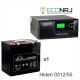 ИБП Hiden Control HPS20-0312 + Аккумуляторная батарея LEOCH DJM1255