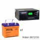 ИБП Hiden Control HPS20-0612 + Аккумуляторная батарея Delta DTM 1233 L