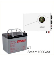 ИБП Powerman Smart 1000 INV + Ventura GPL 12-33