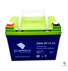 Аккумуляторная батарея SUNWAYS GP 12-33