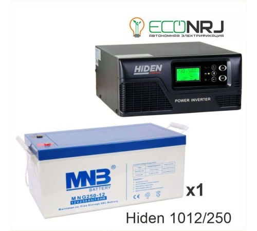 ИБП Hiden Control HPS20-1012 + Аккумуляторная батарея MNB MNG250-12