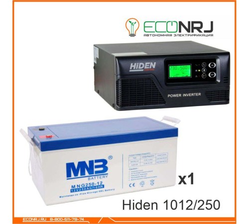 ИБП Hiden Control HPS20-1012 + Аккумуляторная батарея MNB MNG250-12