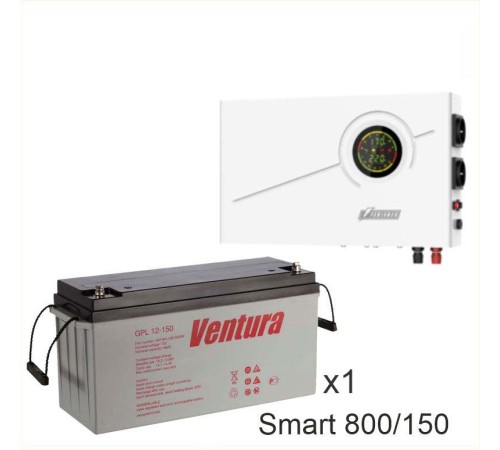 ИБП Powerman Smart 800 INV + Аккумуляторная батарея Ventura GPL 12-150