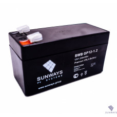 Аккумуляторная батарея SUNWAYS GP 12-1,2