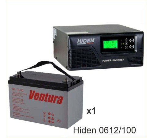 ИБП Hiden Control HPS20-0612 + Аккумуляторная батарея Ventura GPL 12-100