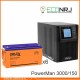 ИБП POWERMAN ONLINE 1000 Plus + Аккумуляторная батарея Delta DTM 12150 L