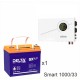 ИБП Powerman Smart 1000 INV + Аккумуляторная батарея Delta GX 12-33