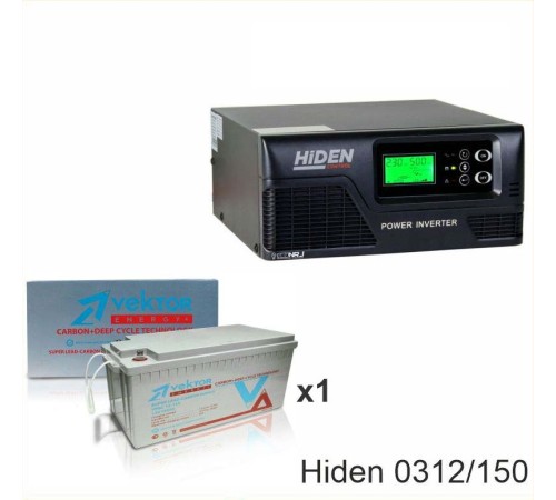 ИБП Hiden Control HPS20-0312 + Аккумуляторная батарея Vektor VPbC 12-150