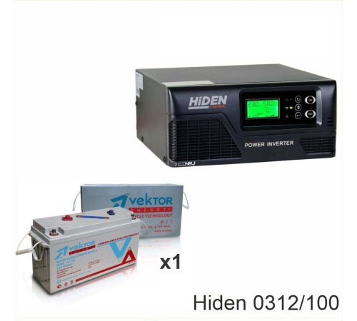 ИБП Hiden Control HPS20-0312 + Аккумуляторная батарея Vektor VPbC 12-100