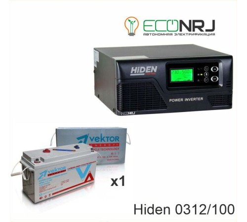 ИБП Hiden Control HPS20-0312 + Аккумуляторная батарея Vektor VPbC 12-100