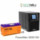 ИБП POWERMAN ONLINE 1000 Plus + Аккумуляторная батарея Delta GEL 12-150