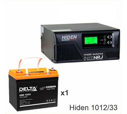 ИБП Hiden Control HPS20-1012 + Аккумуляторная батарея Delta CGD 1233