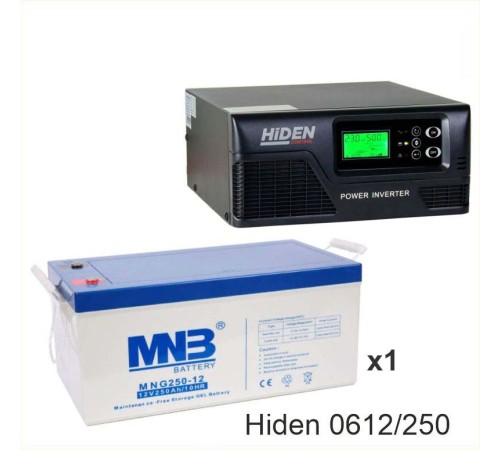 ИБП Hiden Control HPS20-0612 + Аккумуляторная батарея MNB MNG250-12