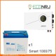 ИБП Powerman Smart 1000 INV + Аккумуляторная батарея MNB MNG75-12