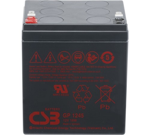 Аккумуляторная батарея CSB GP1245 F2 (12V16W)