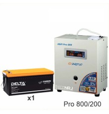 Энергия PRO-800 + Аккумуляторная батарея Delta CGD 12200