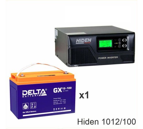 ИБП Hiden Control HPS20-1012 + Аккумуляторная батарея Delta GX 12-100