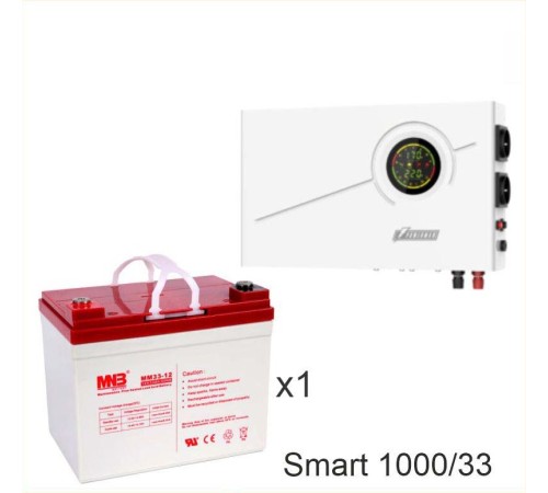 ИБП Powerman Smart 1000 INV + Аккумуляторная батарея MNB MМ33-12