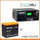 ИБП Hiden Control HPS20-0312 + Аккумуляторная батарея Delta CGD 1255