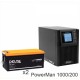 ИБП POWERMAN ONLINE 1000 Plus + Аккумуляторная батарея Delta CGD 12200