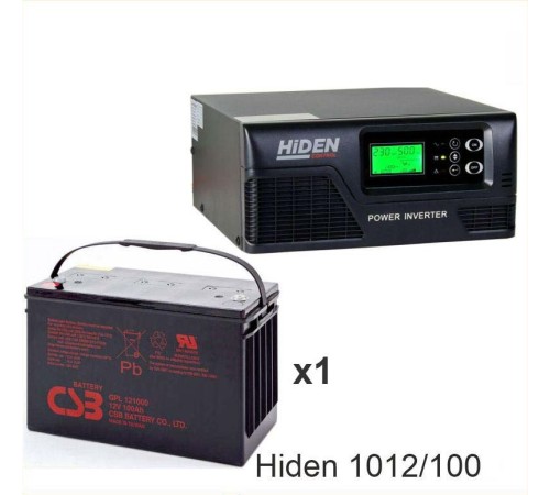 ИБП Hiden Control HPS20-1012 + Аккумуляторная батарея CSB GPL121000