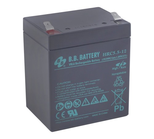 Аккумуляторная батарея B.B.Battery HRC 5,5-12