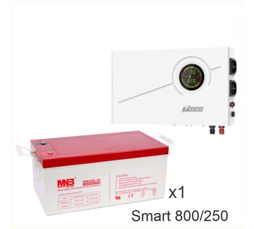 ИБП Powerman Smart 800 INV + Аккумуляторная батарея MNB MМ250-12