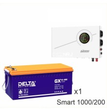 ИБП Powerman Smart 1000 INV + Delta GX 12-200