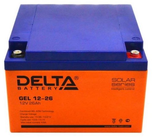 Аккумуляторная батарея Delta GEL 12-26