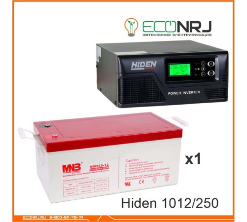 ИБП Hiden Control HPS20-1012 + Аккумуляторная батарея MNB MМ250-12