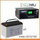 ИБП Hiden Control HPS20-0312 + Аккумуляторная батарея LEOCH DJM12100