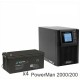 ИБП POWERMAN ONLINE 2000 Plus + Аккумуляторная батарея ВОСТОК PRO СК-12200