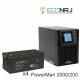 ИБП POWERMAN ONLINE 2000 Plus + Аккумуляторная батарея ВОСТОК PRO СК-12200