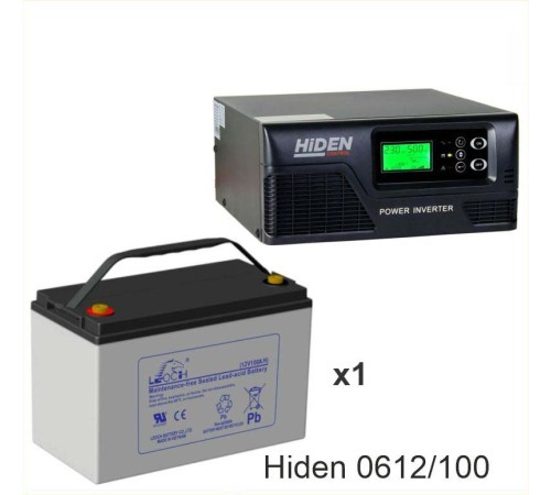 ИБП Hiden Control HPS20-0612 + Аккумуляторная батарея LEOCH DJM12100