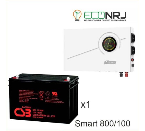 ИБП Powerman Smart 800 INV + Аккумуляторная батарея CSB GP121000