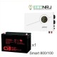 ИБП Powerman Smart 800 INV + Аккумуляторная батарея CSB GP121000