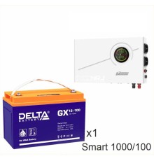 ИБП Powerman Smart 1000 INV + Delta GX 12-100