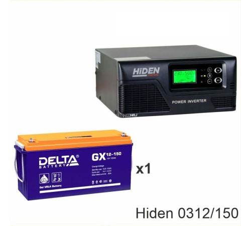 ИБП Hiden Control HPS20-0312 + Аккумуляторная батарея Delta GX 12-150