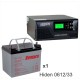 ИБП Hiden Control HPS20-0612 + Аккумуляторная батарея Ventura GPL 12-33