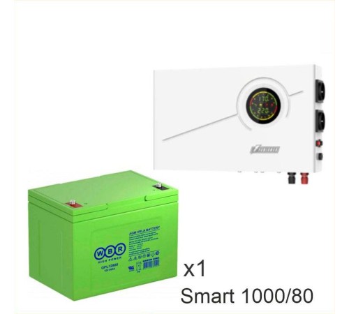 ИБП Powerman Smart 1000 INV + Аккумуляторная батарея WBR GPL12800