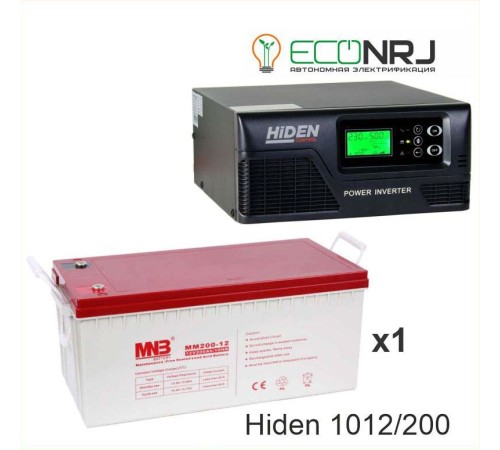 ИБП Hiden Control HPS20-1012 + Аккумуляторная батарея MNB MМ200-12