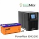 ИБП POWERMAN ONLINE 1000 Plus + Аккумуляторная батарея Delta GEL 12-200